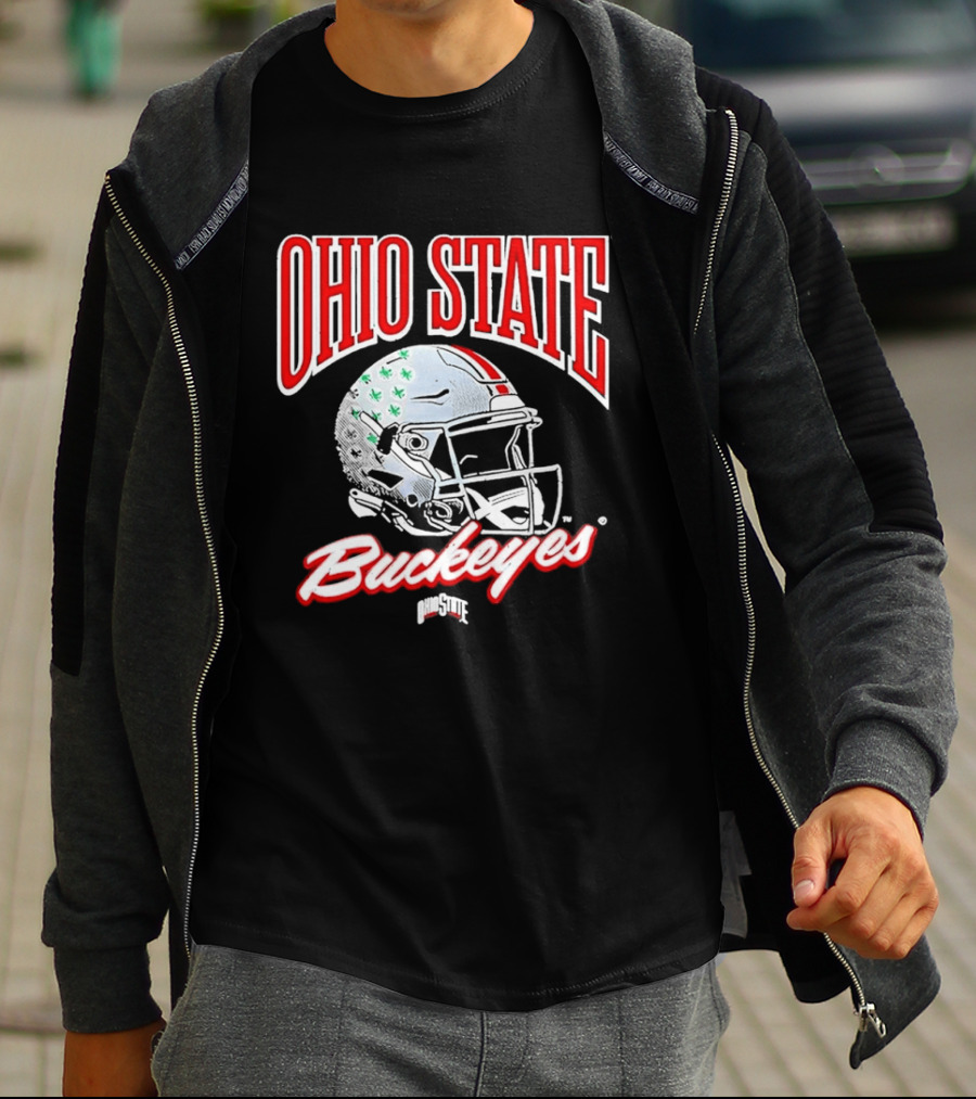 Ohio State Buckeyes Helmet Ncaa Football T-Shirt