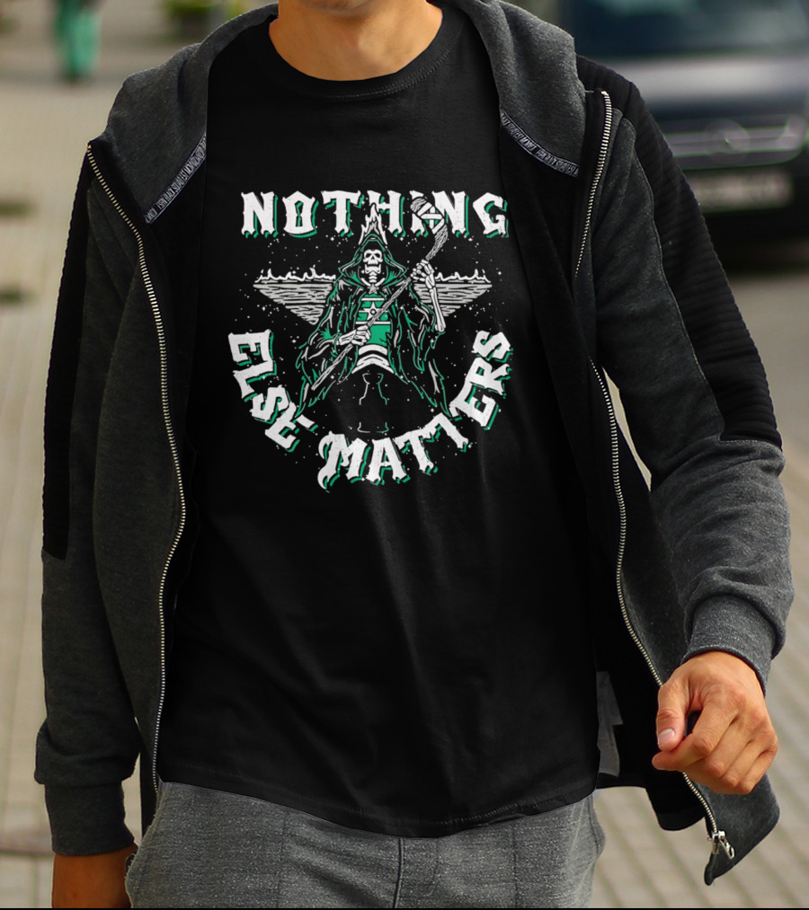 New York Jets Grim Reaper Nothing Else Matters T-Shirt