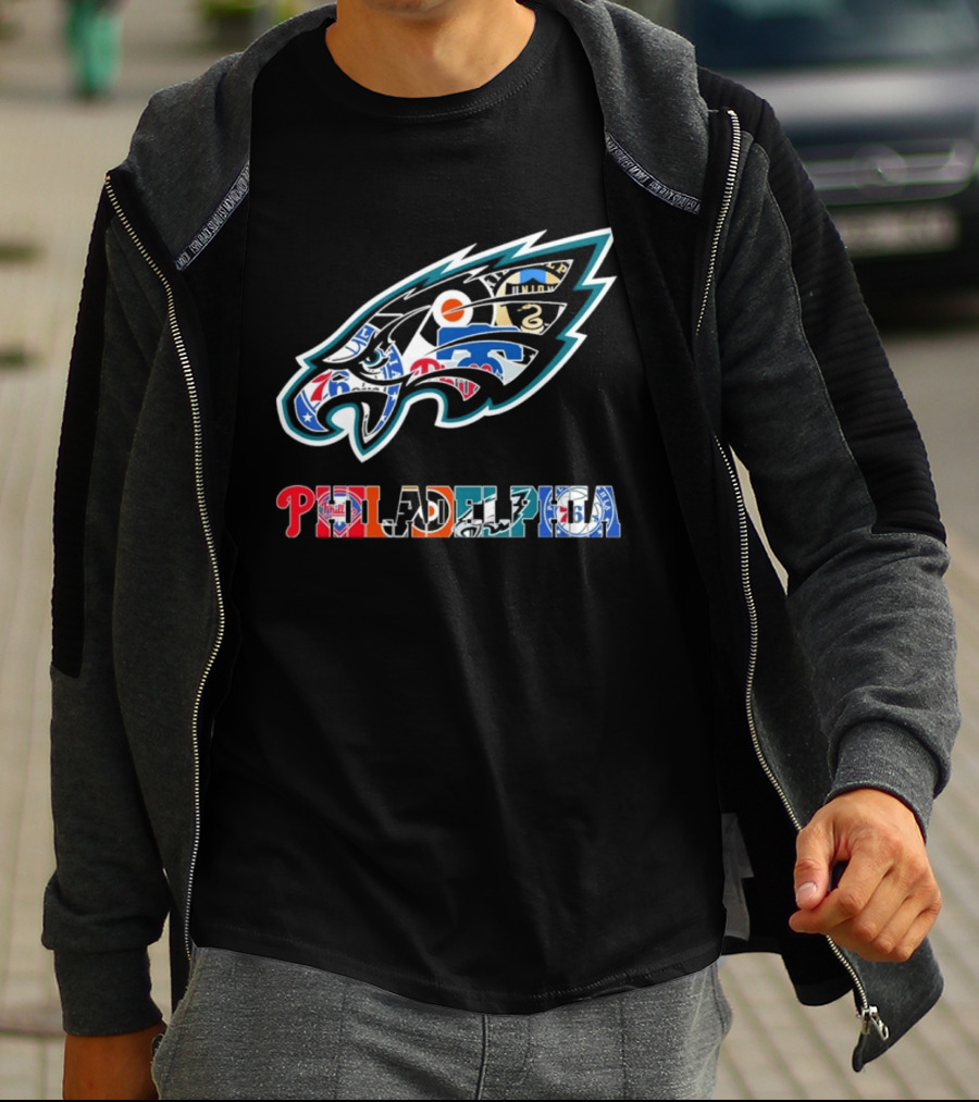 Philadelphia Eagles And Sports Teams Symbolic T-Shirt