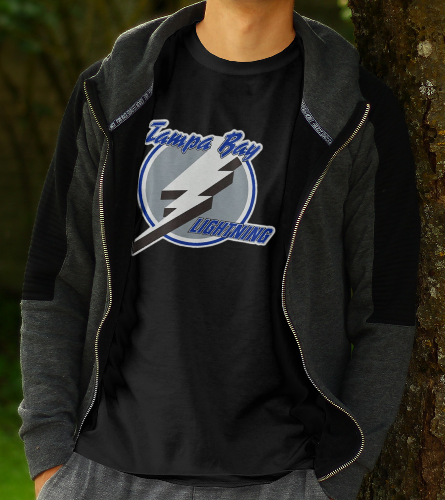 Tampa Bay Lightning 90s Vintage Style Retro Classic NHL Team T-Shirt