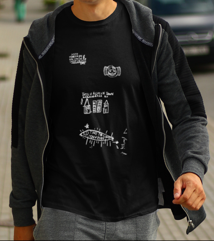 The Boys Sick Ghost New York Graffiti Style Drawing T-Shirt