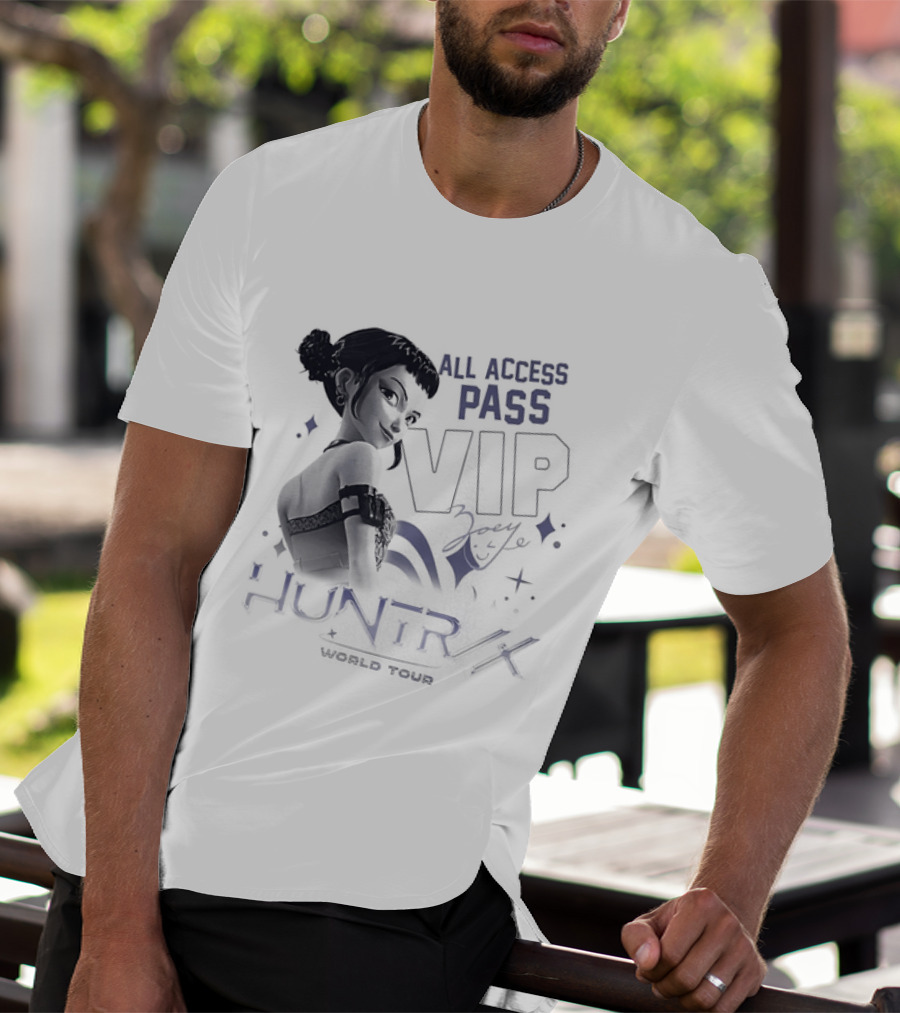 All Access Pass VIP KPop Demon Hunters Zoey T-Shirt