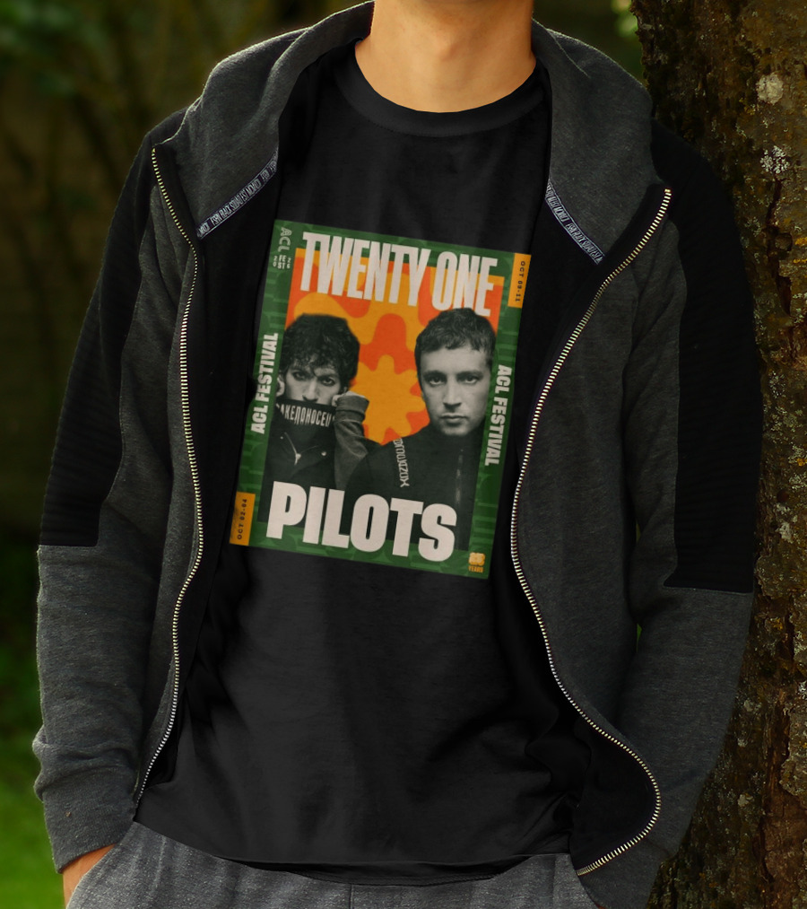 Twenty One Pilots ACL Festival October 2 4 And 9 11 2026 Event 21 Years T-Shirt