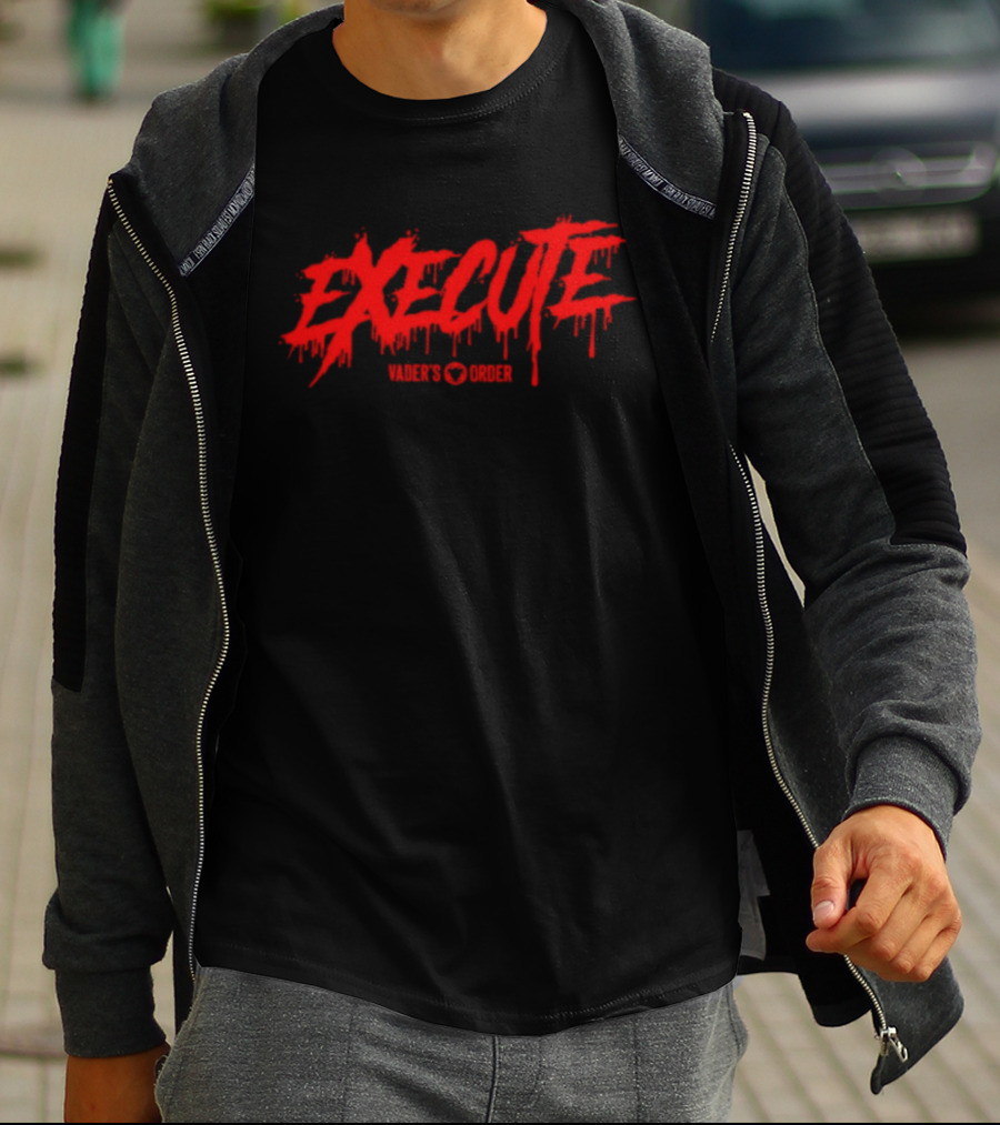 Execute Vader's Order Dripping Red T-Shirt
