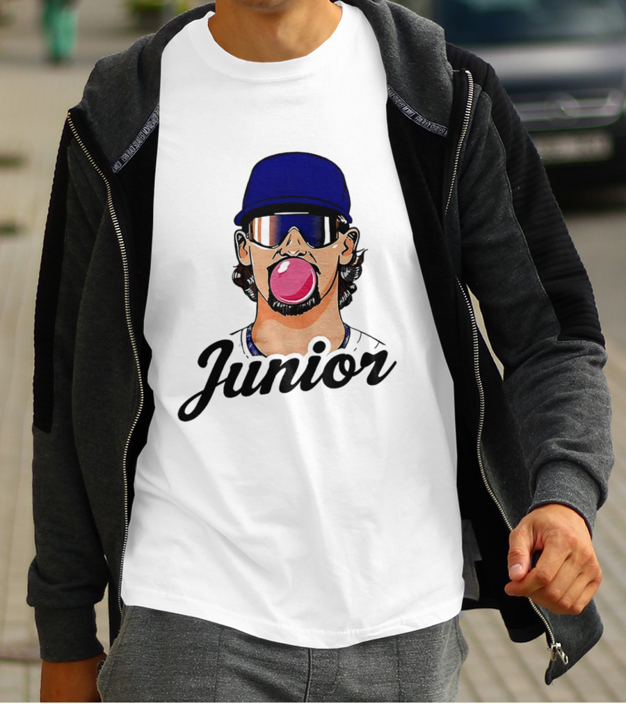 Junior Bubblegum Bobby Witt Jr Kansas City Royals Baseball T-Shirt