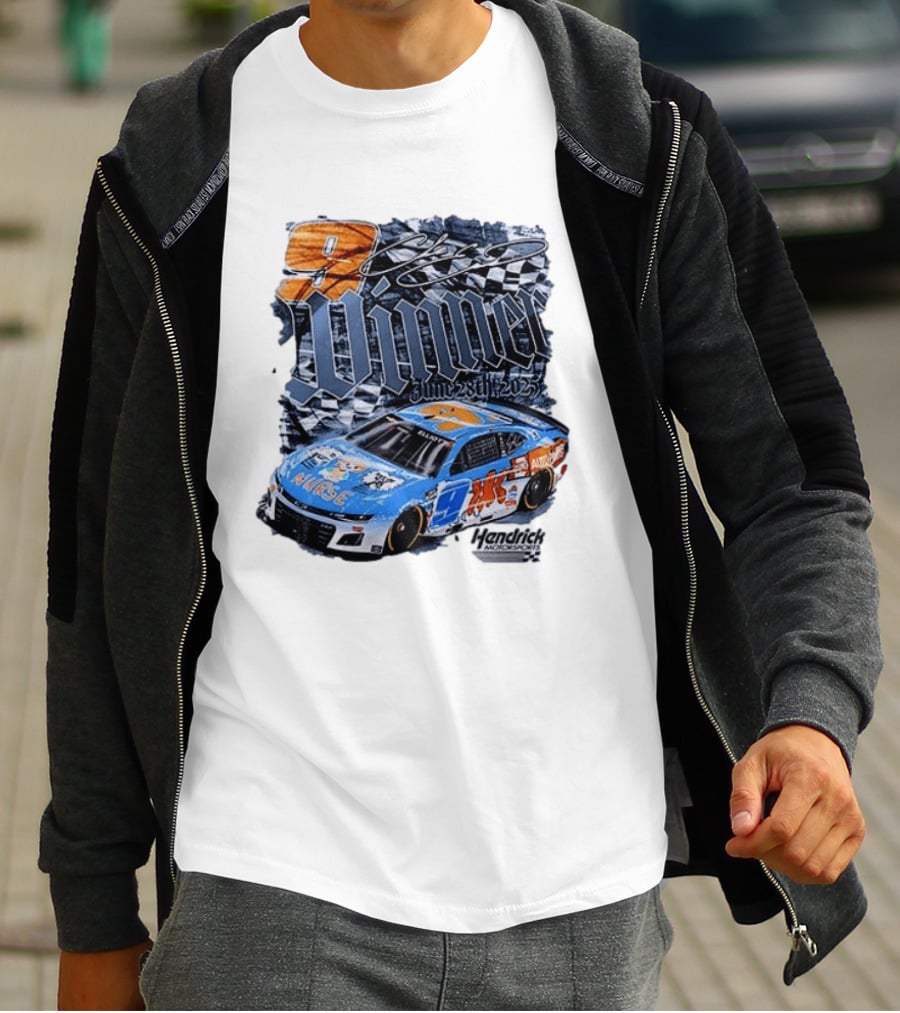 9 Chase Elliott Winner June 26th 2022 Hendrick Motorsports T-Shirt