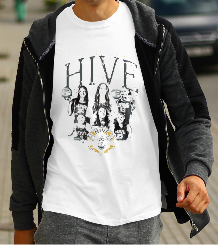 Hive Basketball Club Player Team Lineup T-Shirt