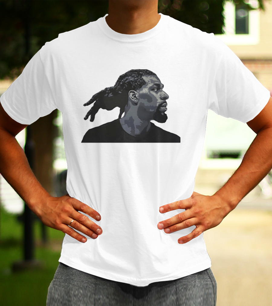 Naz Reid Basketball Athlete Profile Dreads T-Shirt