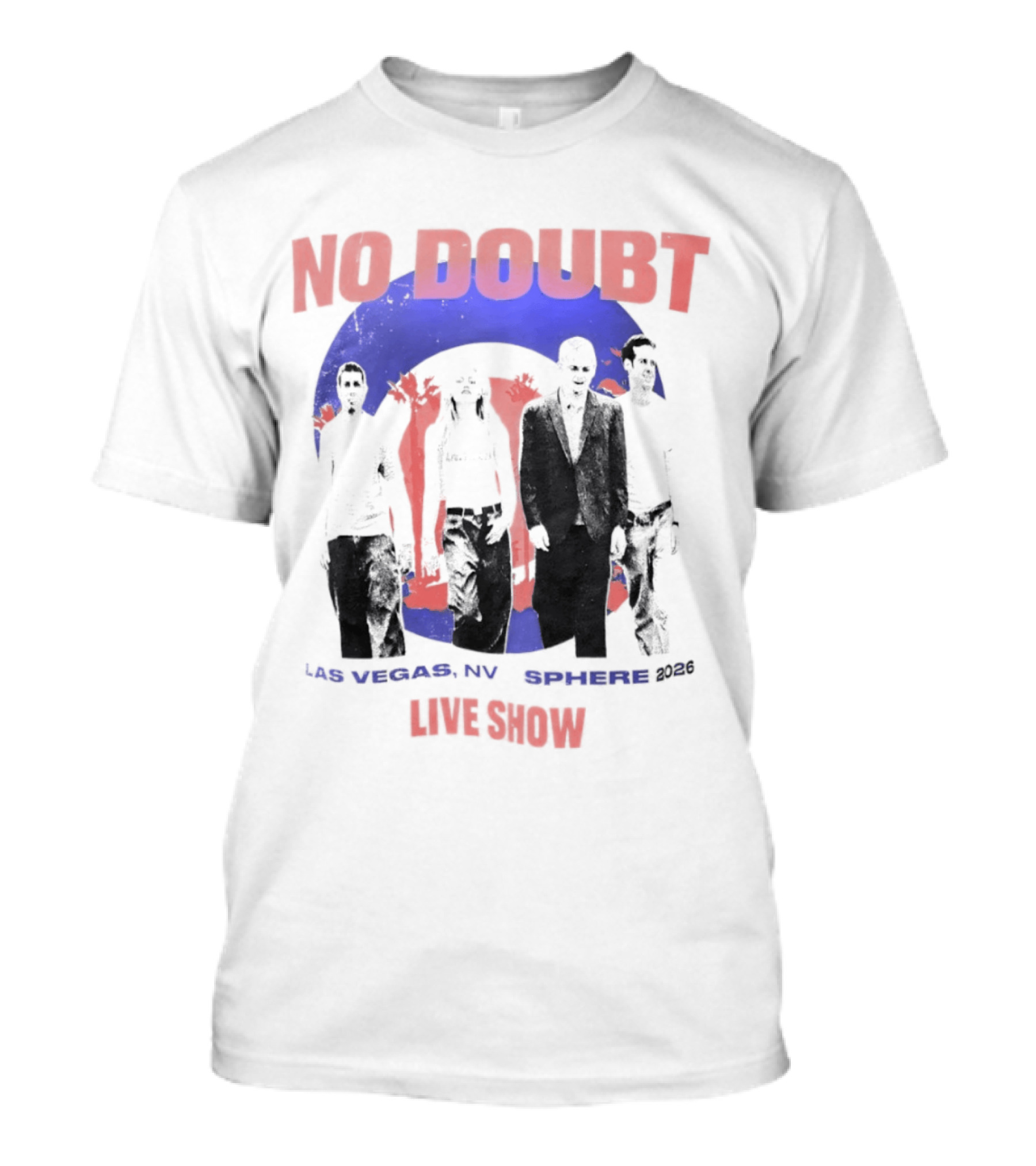 No Doubt Live Show Las Vegas NV Sphere 2026 T-Shirt