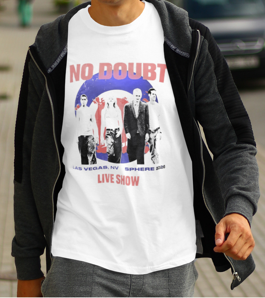No Doubt Live Show Las Vegas NV Sphere 2026 T-Shirt