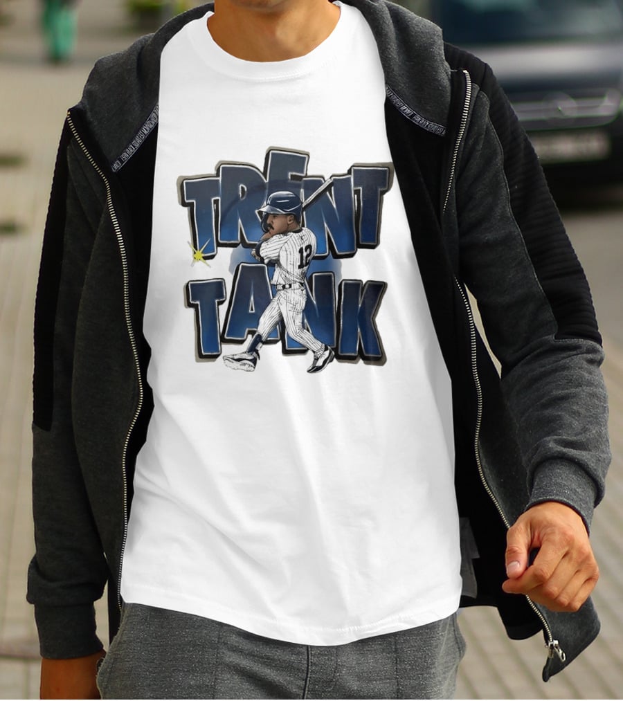 Trent Tank Baseball Homerun Player Number 12 T-Shirt