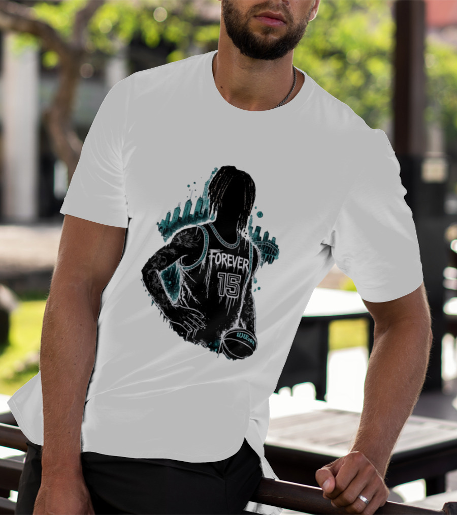Brandon Clarke Forever 15 Memphis Grizzlies Basketball City Skyline Wilson T-Shirt