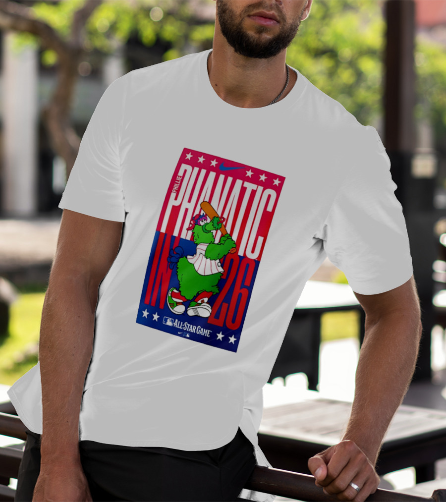 Phillie Phanatic MLB All Star Game 2026 Nike T-Shirt