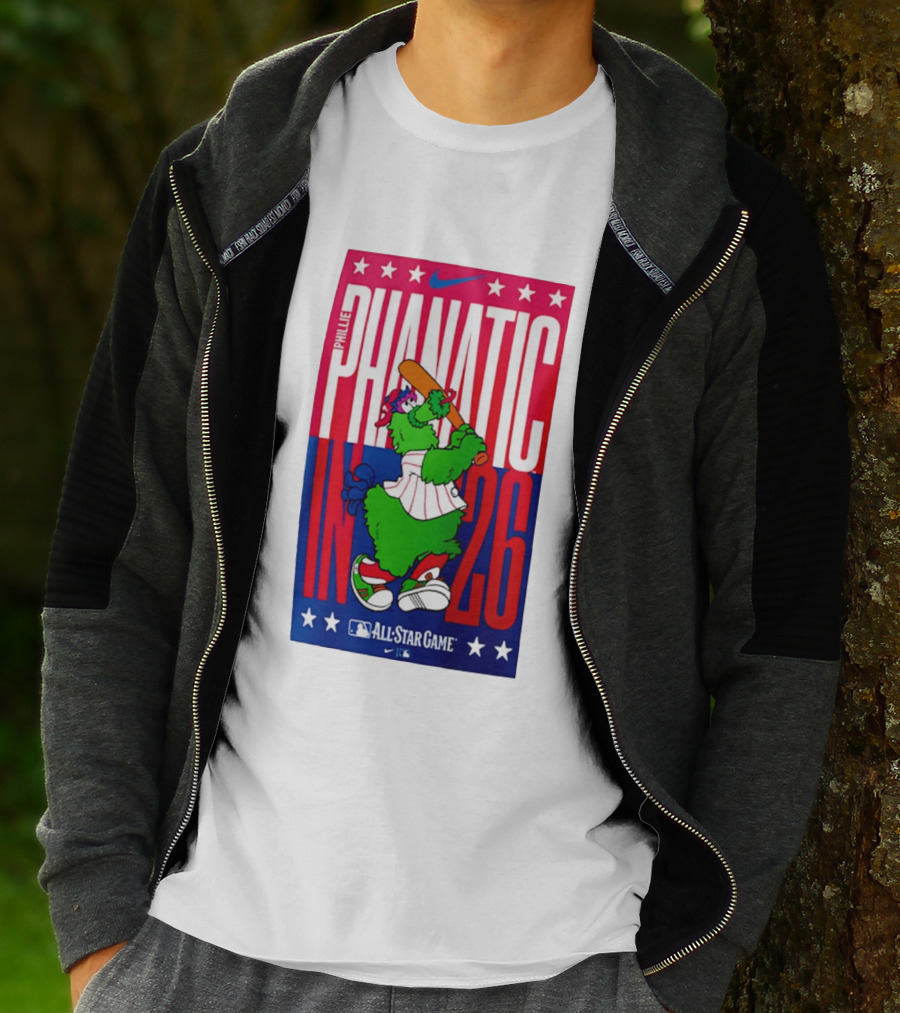 Phillie Phanatic MLB All Star Game 2026 Nike T-Shirt