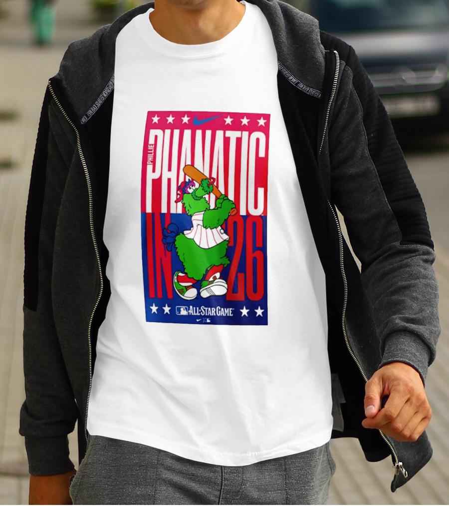 Phillie Phanatic MLB All Star Game 2026 Nike T-Shirt