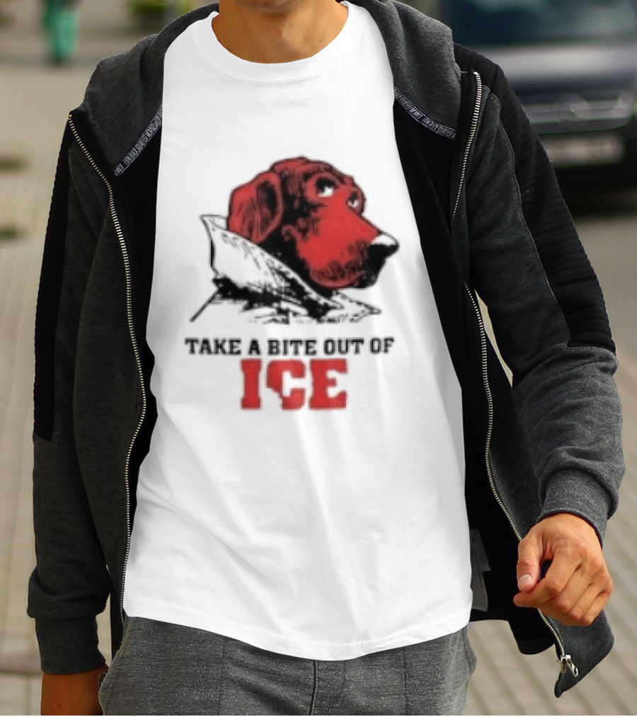 McGruff The Crime Dog Take A Bite Out Of ICE Cops Aren't Your Friend T-Shirt