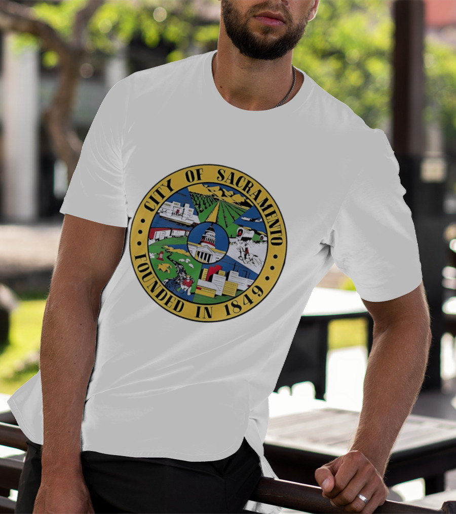 City Of Sacramento Founded In 1849 California T-Shirt