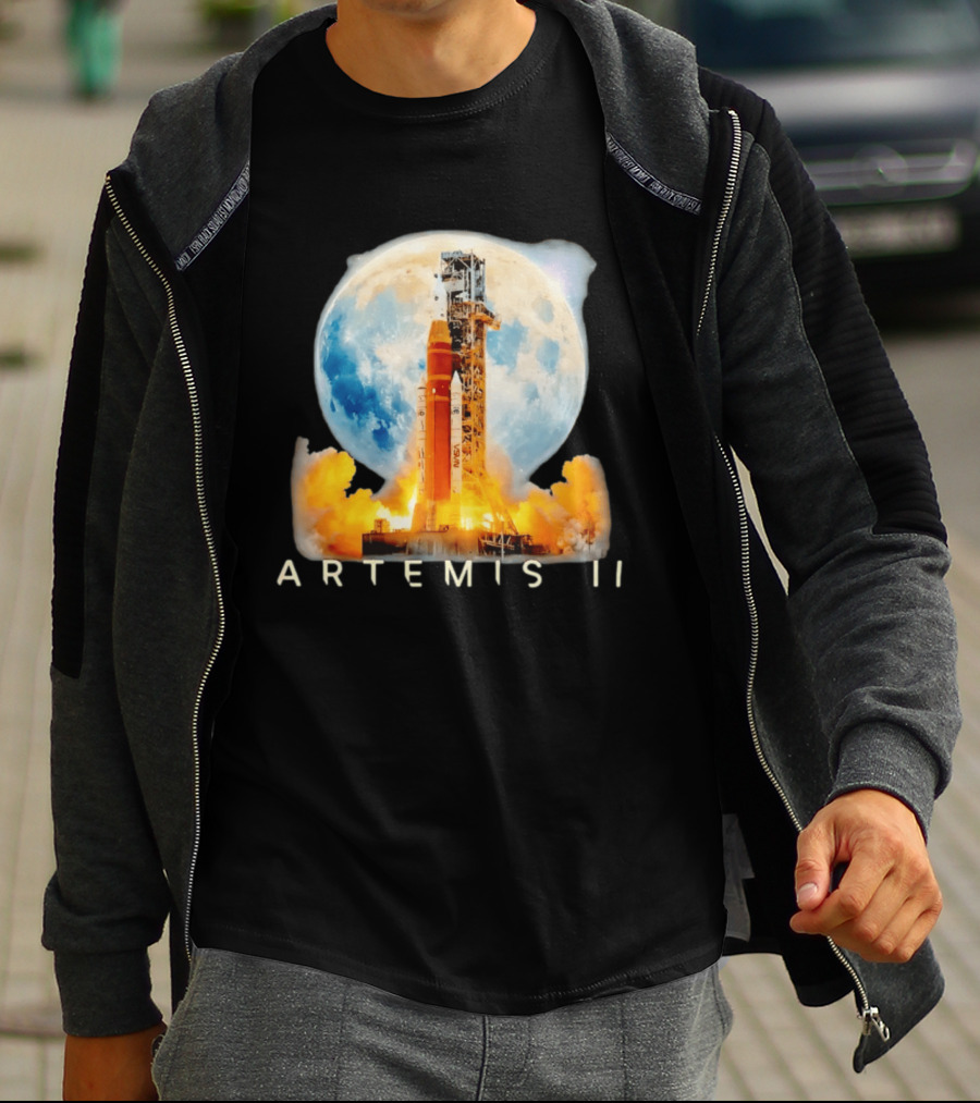 Artemis II Moon Mission NASA Rocket Launch 2026 T-Shirt