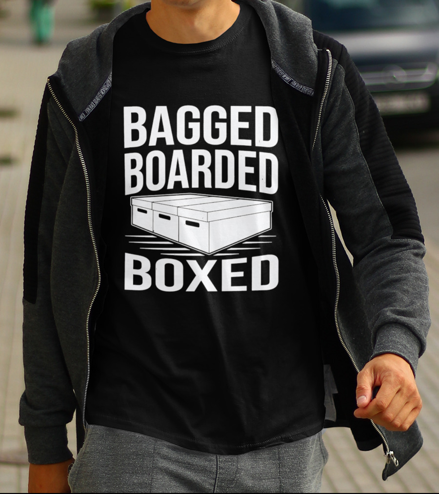 Bagged Boarded Boxed Comic Storage Solution T-Shirt