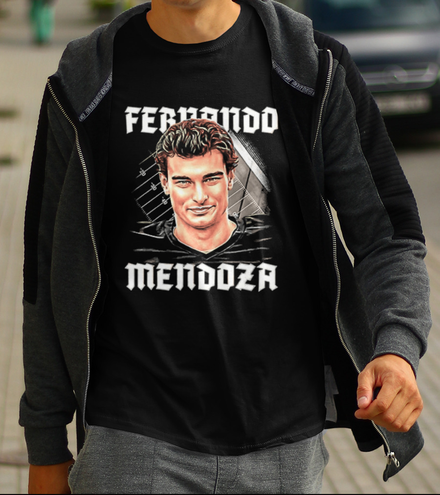 Las Vegas Raiders Fernando Mendoza 2026 Player T-Shirt