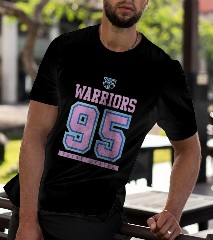 New Zealand Warriors 95 RD Name And Number T-Shirt