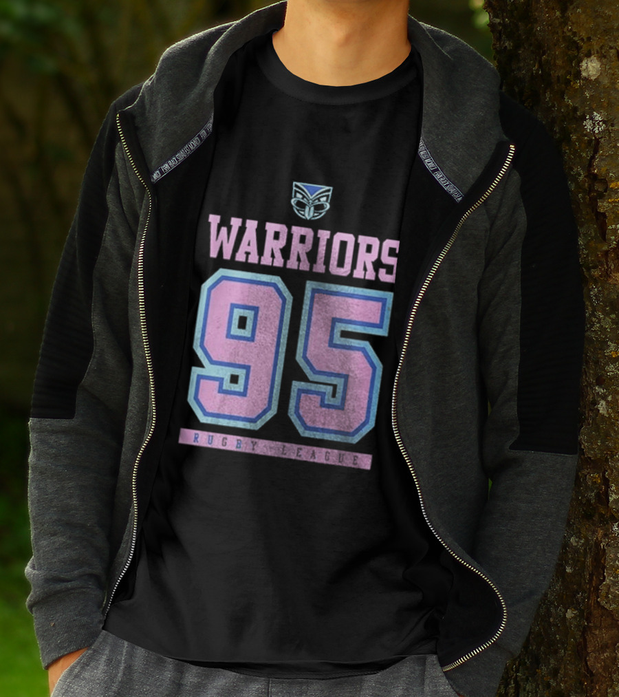 New Zealand Warriors 95 RD Name And Number T-Shirt