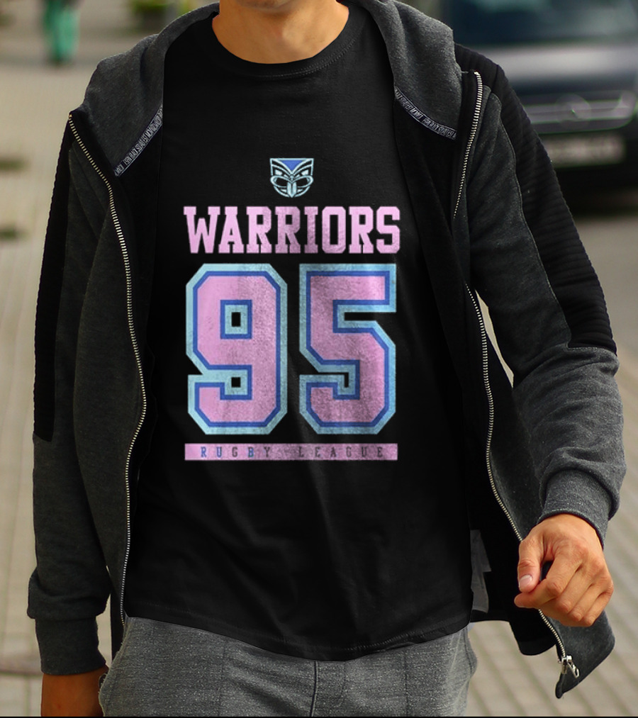 New Zealand Warriors 95 RD Name And Number T-Shirt