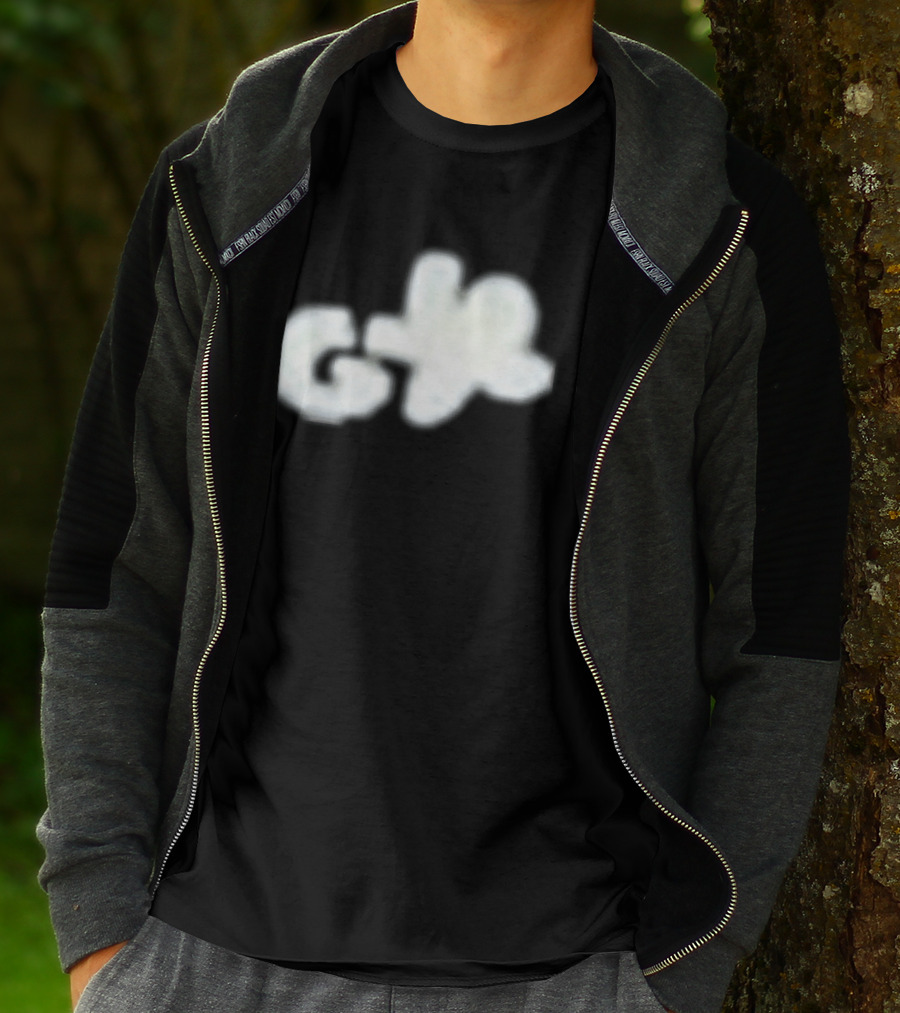 Gouache Hand Printed One By One In The South Of France Composition G+ Plus T-Shirt