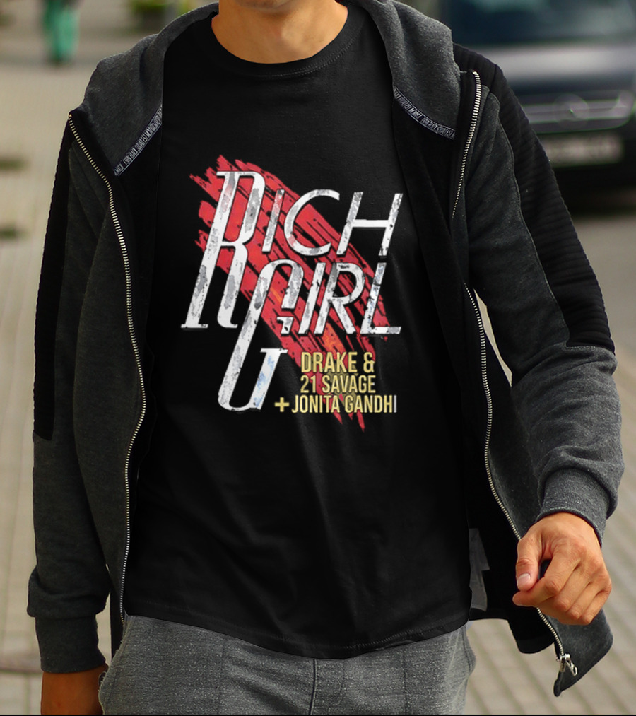 The Boys Hughie Campbell Rich Girl Drake 21 Savage Jonita Gandhi T-Shirt