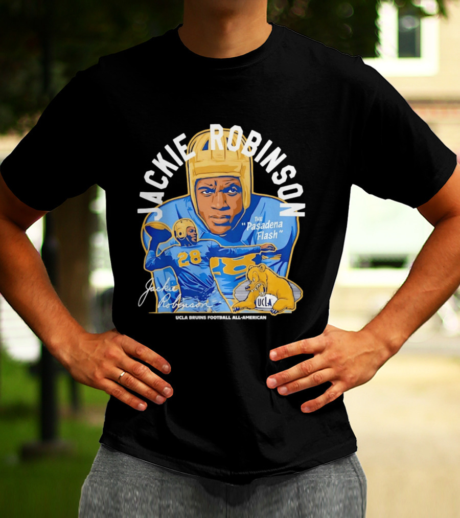 Jackie Robinson UCLA Bruins Pasadena Flash 2026 T-Shirt