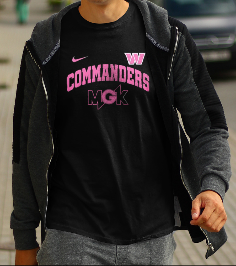 Nike MGK Washington Commanders Collaboration T-Shirt