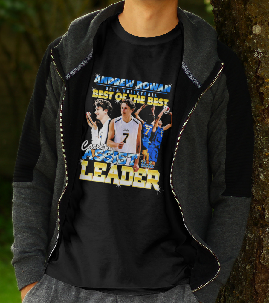 Andrew Rowan UCLA Volleyball Assist Leader Best Of The Best T-Shirt