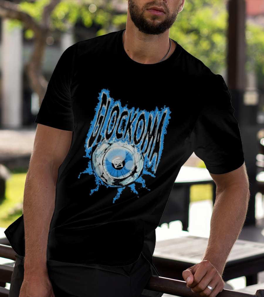 Key Glock Glockoma Eyeball Blue Splash T-Shirt