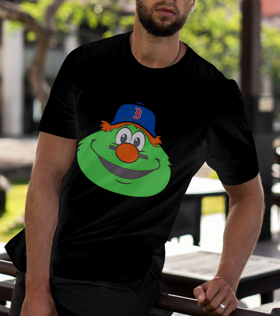 Boston Red Sox Wally The Green Monster Big Face 2026 T-Shirt