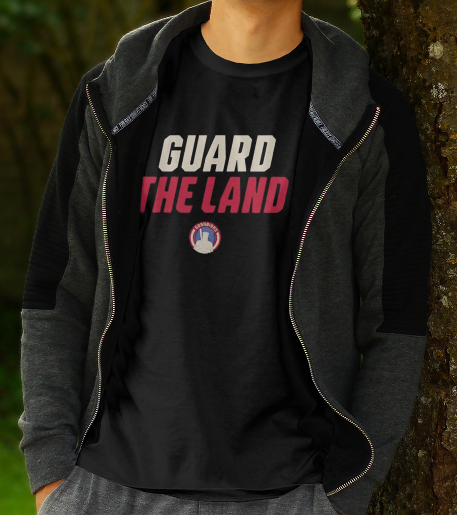Cleveland Guardians Guard The Land Baseball Team Motto T-Shirt
