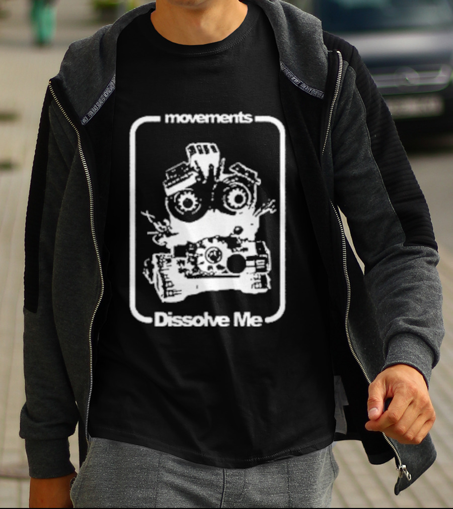 Movements Dissolve Me Tour Robot T-Shirt