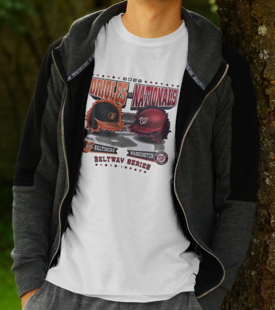2026 Baltimore Orioles Vs Washington Nationals Beltway Series T-Shirt