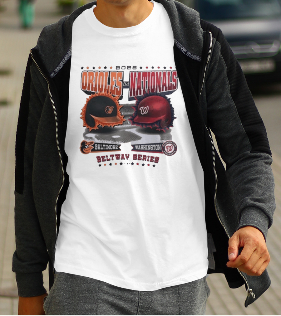 2026 Baltimore Orioles Vs Washington Nationals Beltway Series T-Shirt