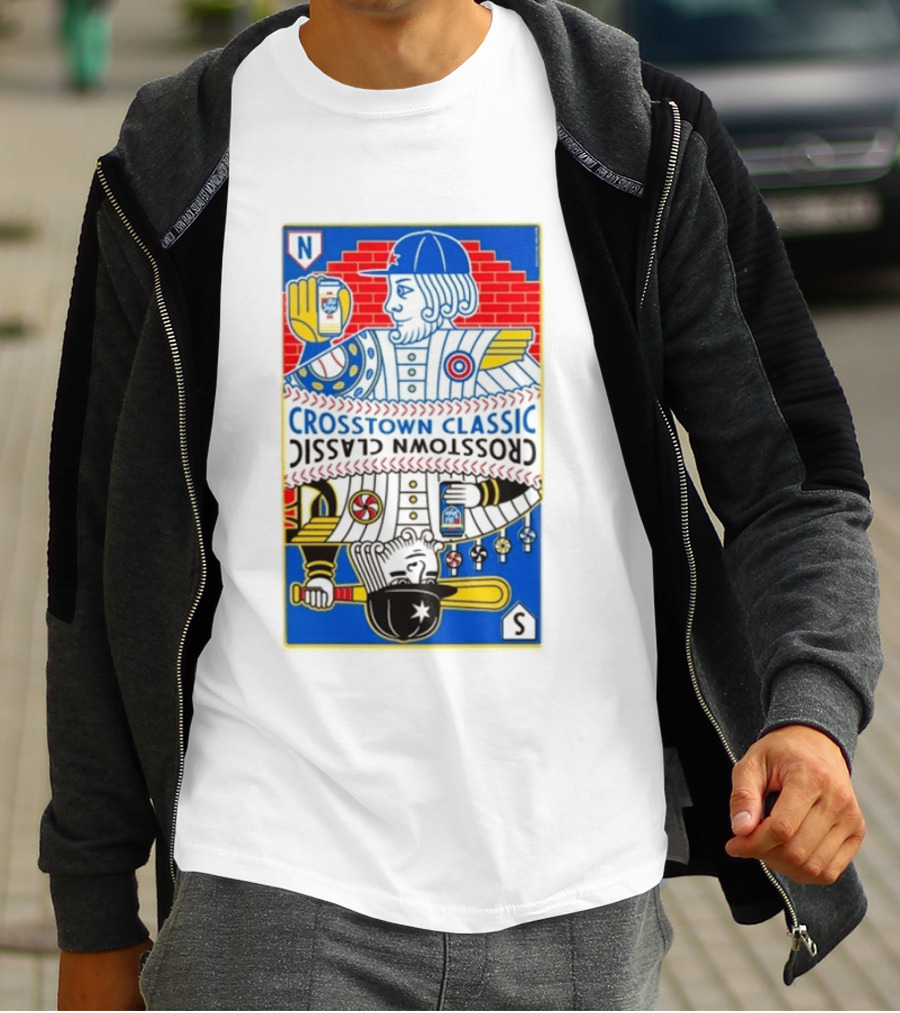Crosstown Classic Series Card Chicago Cubs Vs Chicago White Sox T-Shirt