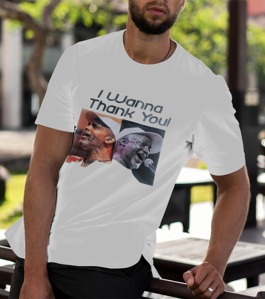 I Wanna Thank You Frankie Beverly Soul Music Legend Live Performance T-Shirt