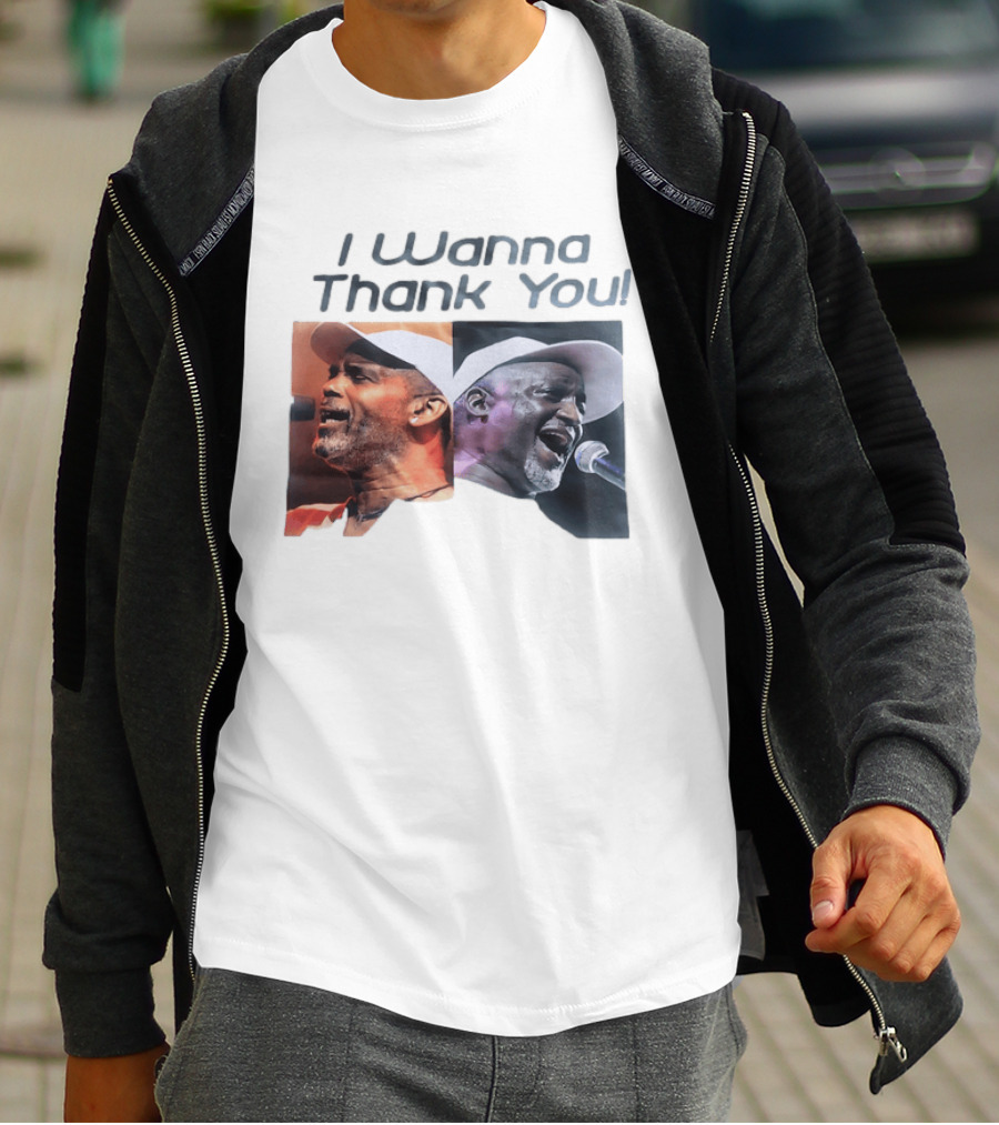 I Wanna Thank You Frankie Beverly Soul Music Legend Live Performance T-Shirt