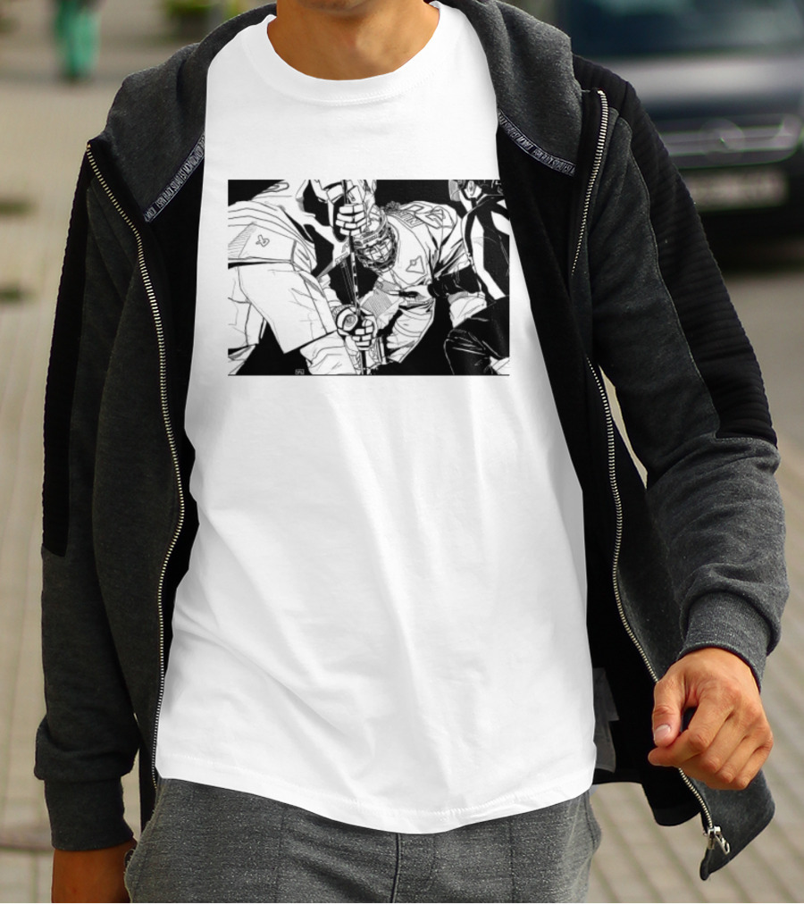 The Face Off 2026 Hockey Player Battle T-Shirt