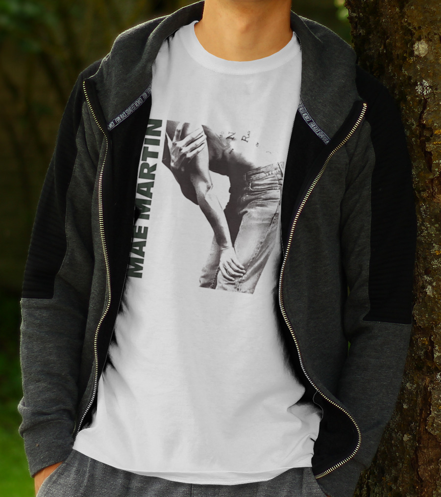 Mae Martin Dynamic Pose With Hands On Thighs T-Shirt