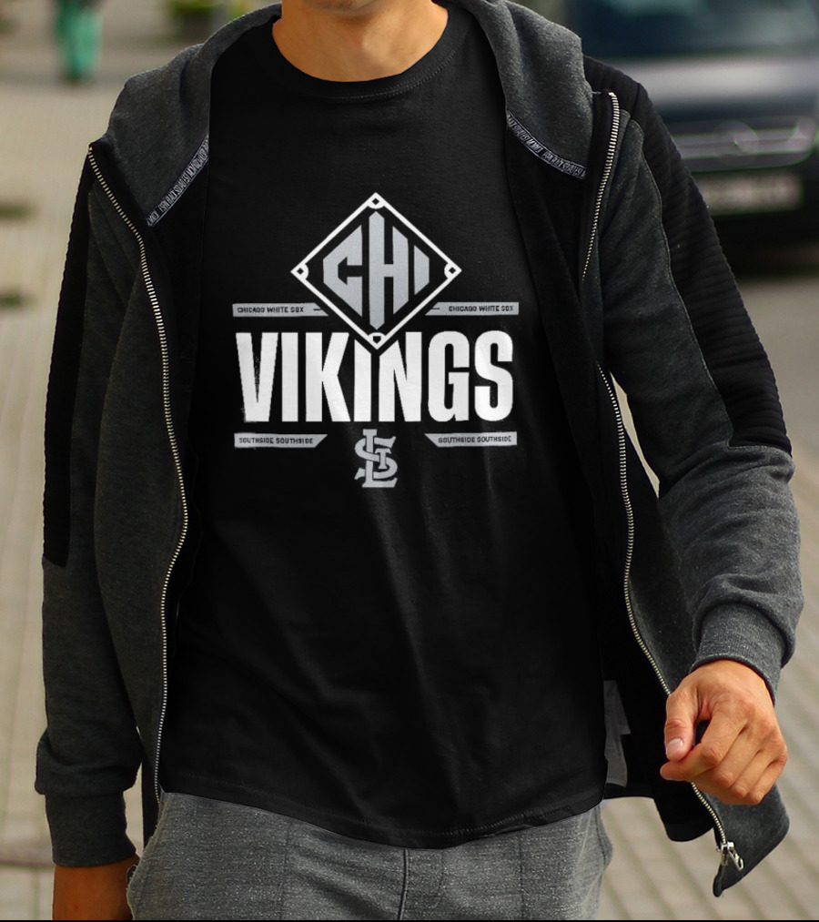 St Laurence CHI Vikings White Sox Giveaway June 22nd 2026 T-Shirt