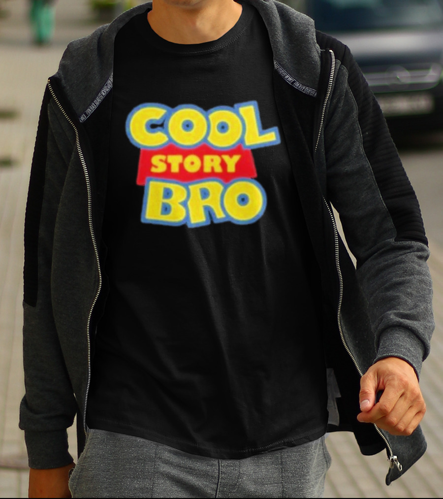 Cool Story Bro Toy Inspired Twist T-Shirt
