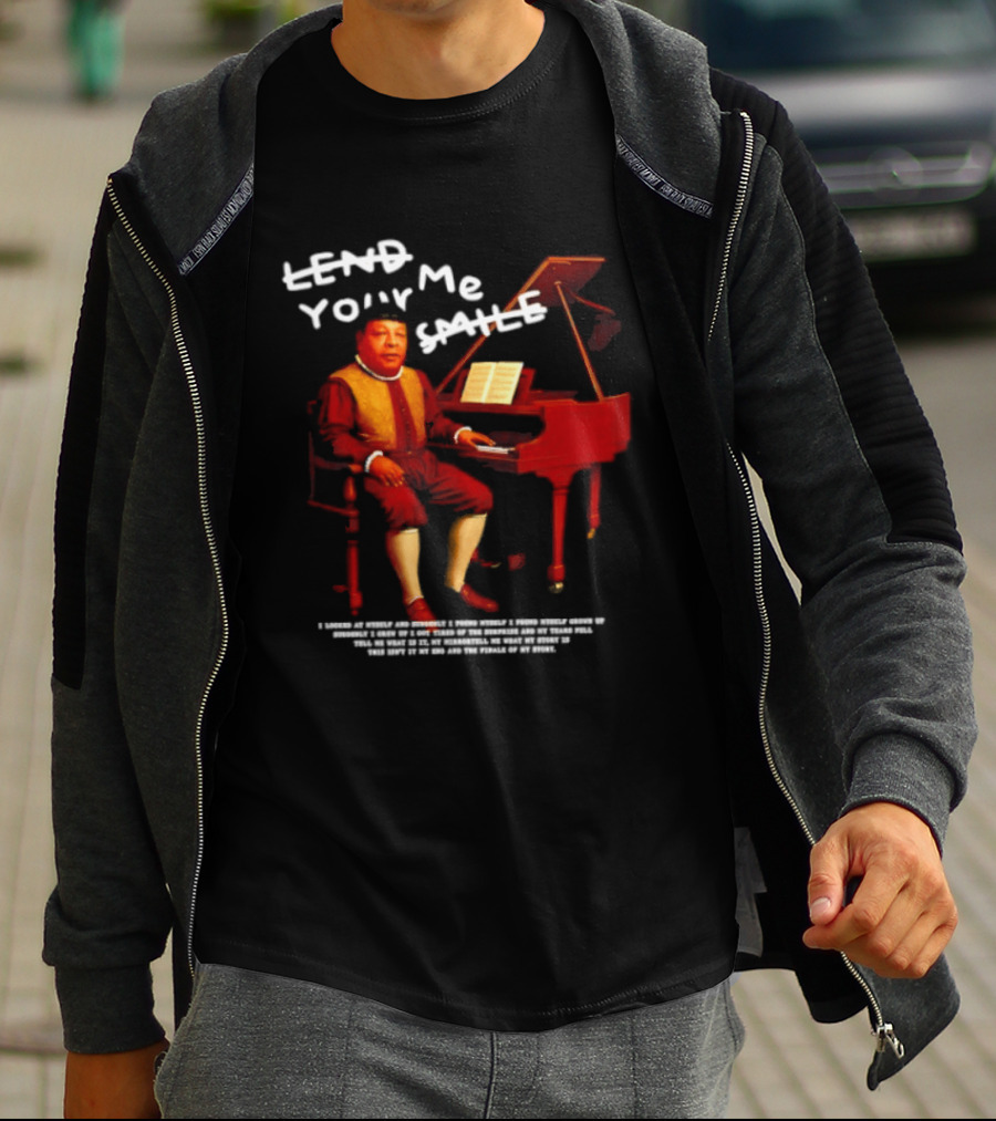 Abdel Basset Hamouda Lend Your Me Smile Piano Scene T-Shirt