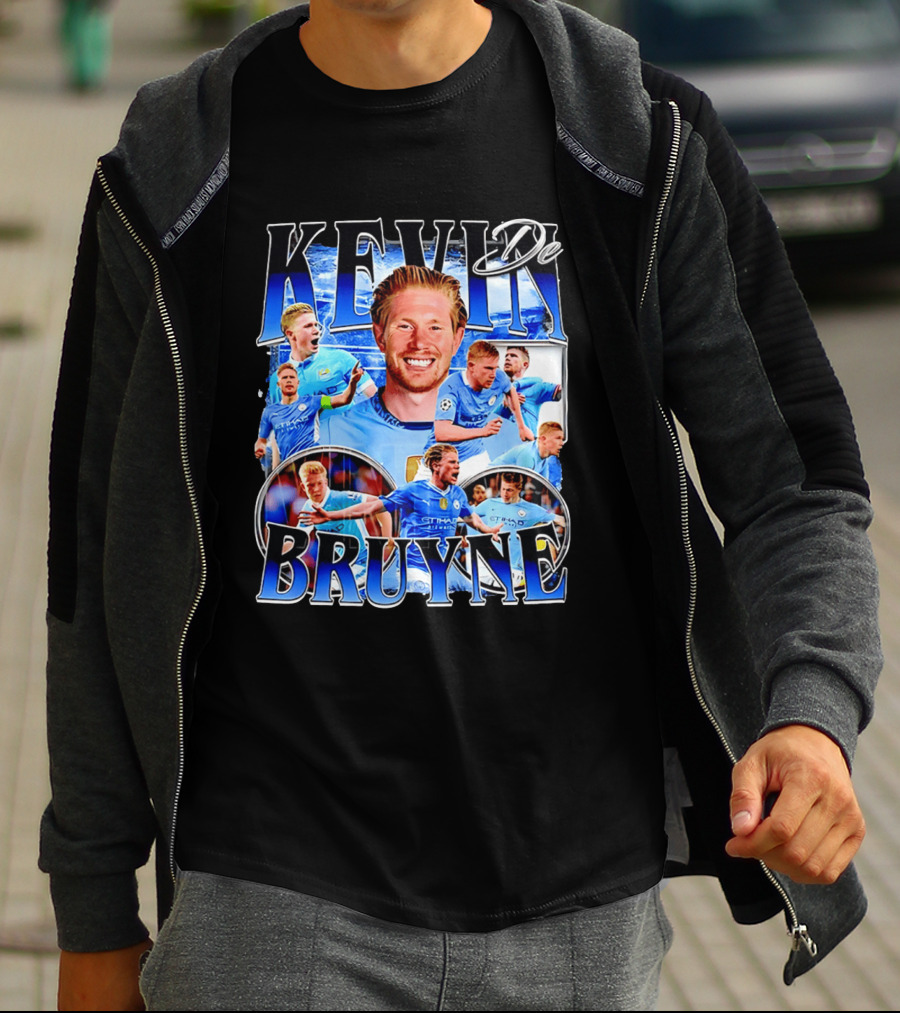 Kevin De Bruyne Manchester City Football Soccer Player T-Shirt