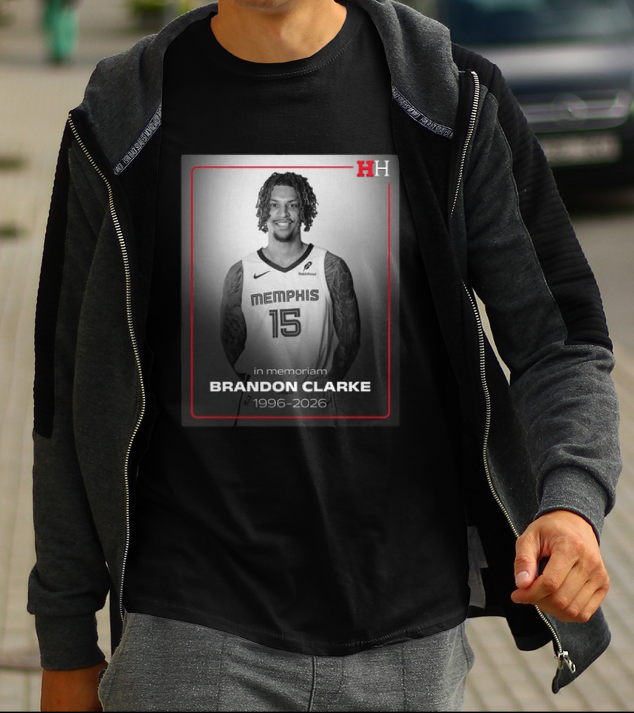 In Memoriam Brandon Clarke 1996 2026 Memphis 15 T-Shirt