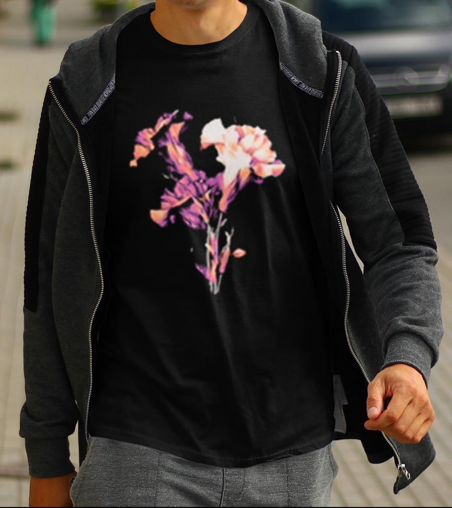 Calling All Captains Wallflower Emotion Sickness Floral T-Shirt