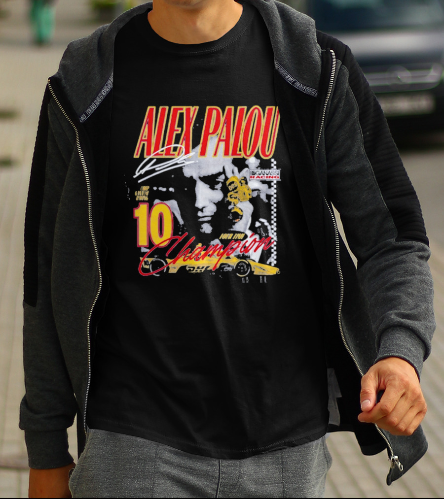 Alex Palou Chip Ganassi Racing 10 Four Time Champion T-Shirt